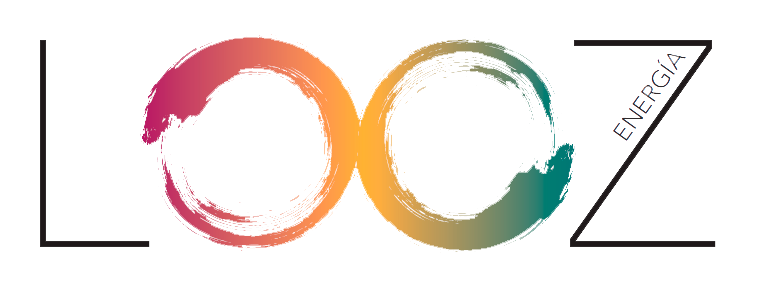 Un logotipo colorido que dice looz sobre un fondo blanco.