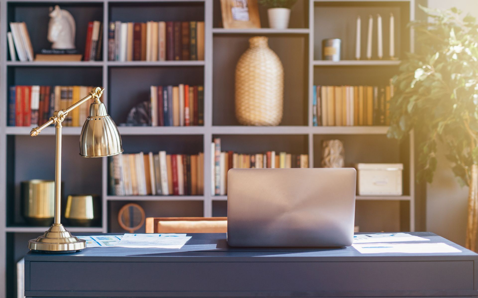 Bureau de télétravail