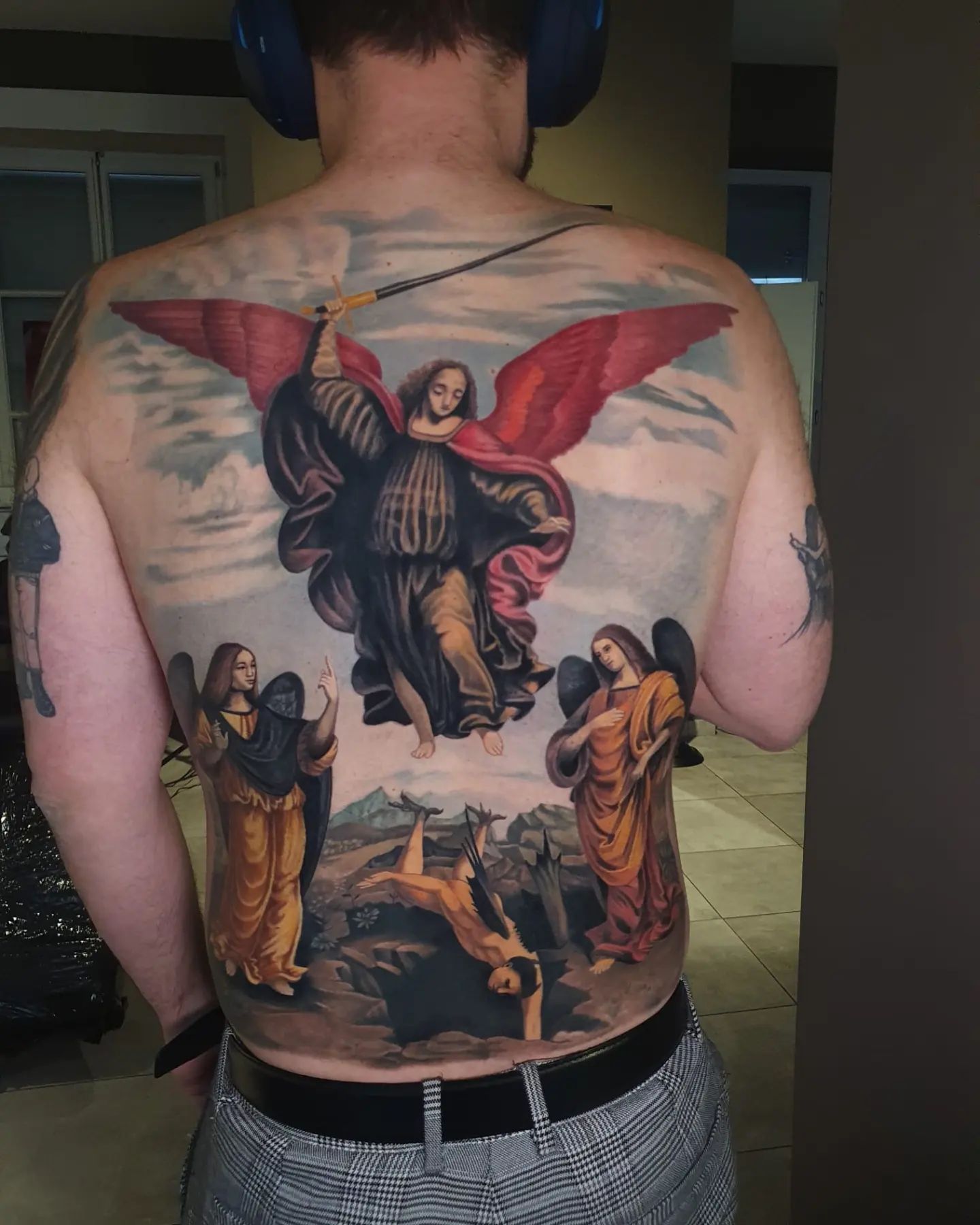 Tatouage dans le dos