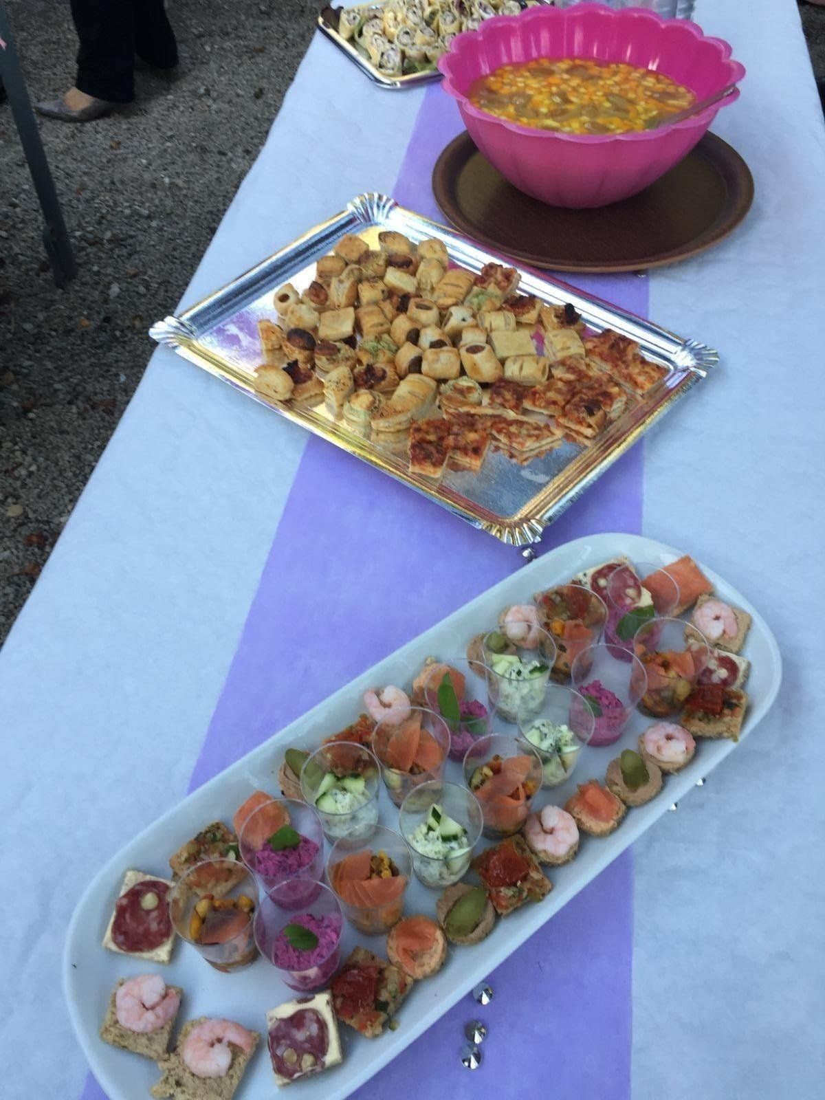 Appéritif pour évènement