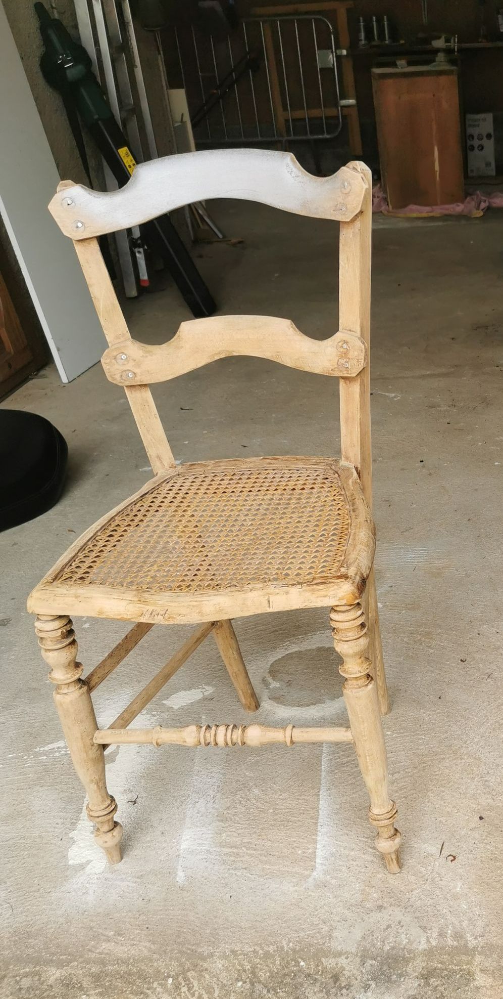 Avant restauration chaise