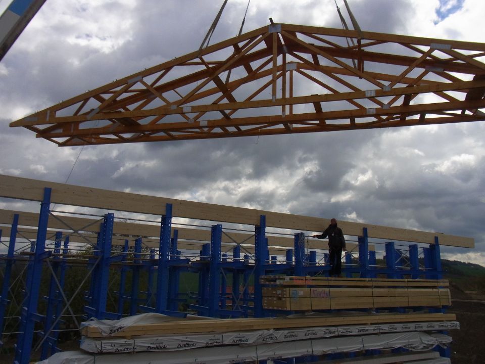 Maschine für Holzkonstruktionen