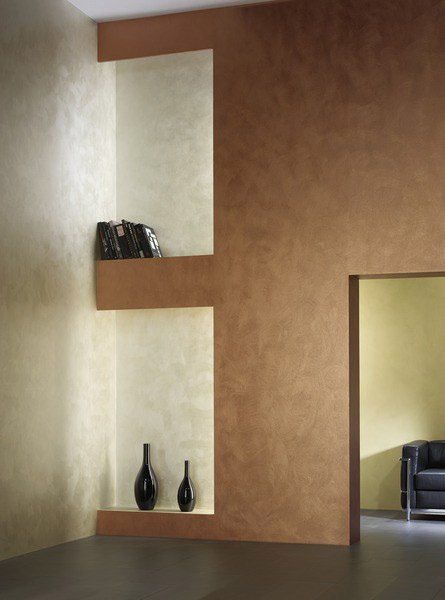 Anstricharbeiten mit Farbakzenten in Rost und Creme