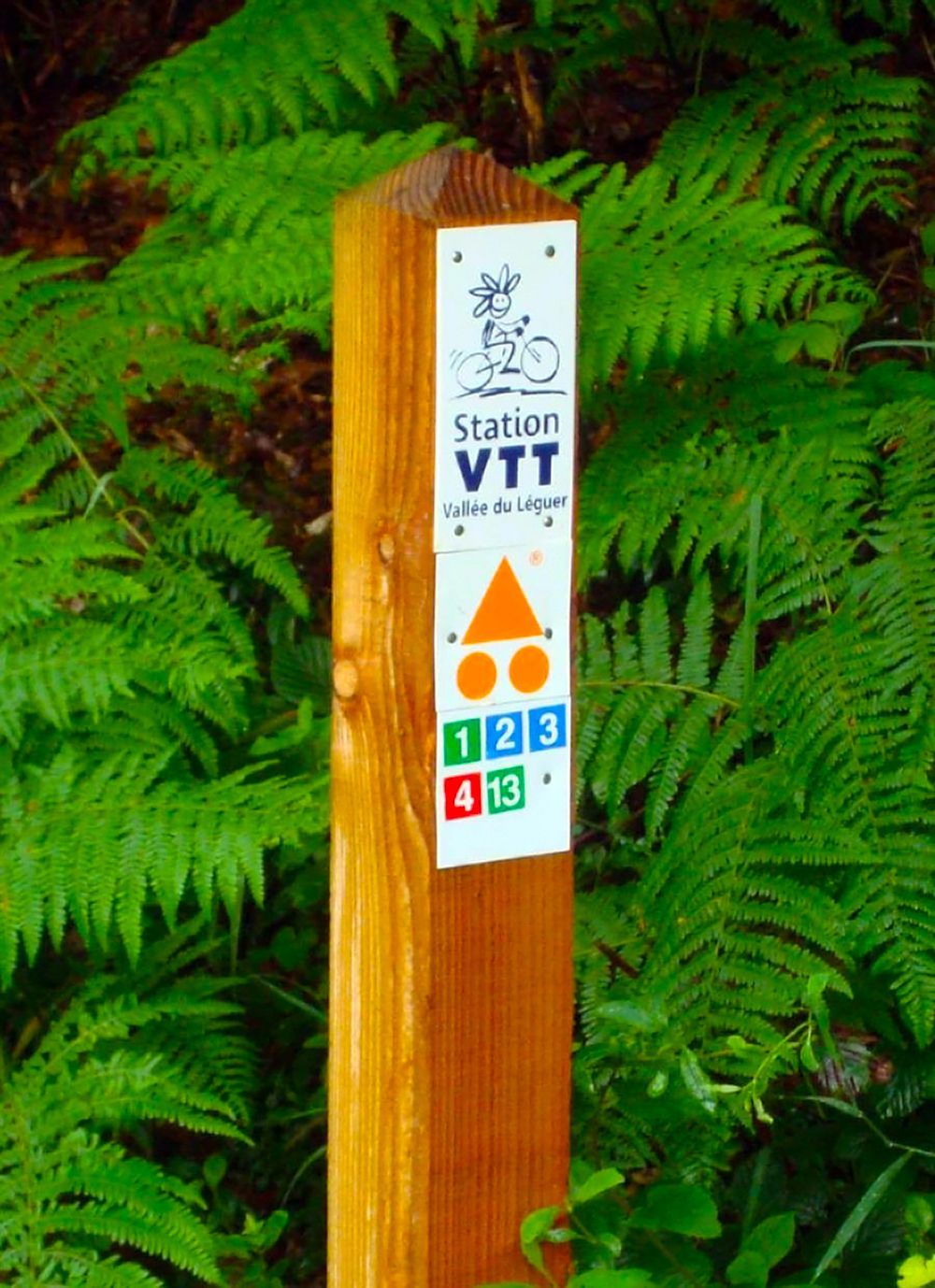 Impression sérigraphique sur plaque aluminium pour la randonnée VTT