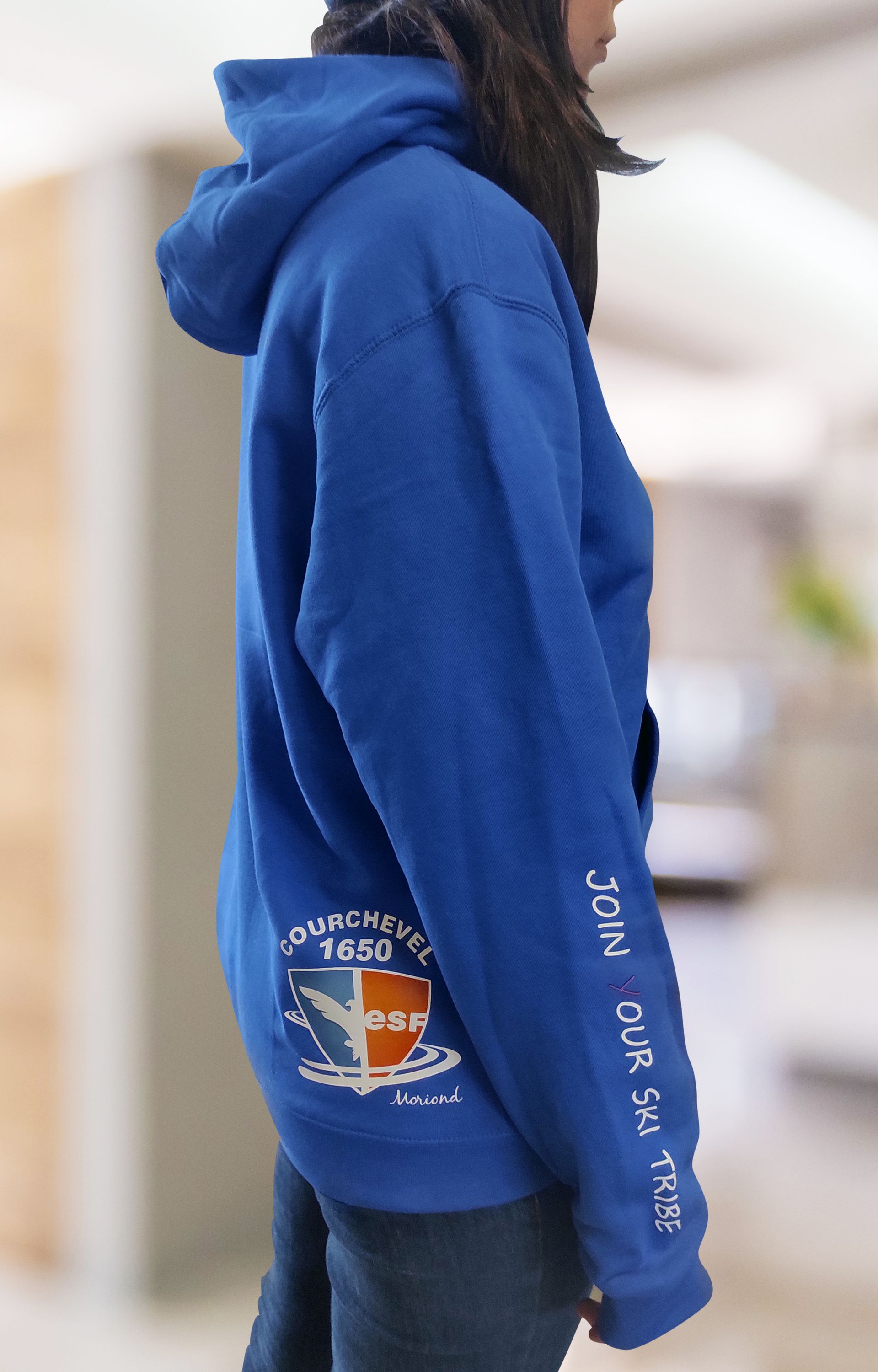 Sweat ESF Courchevel sérigraphié