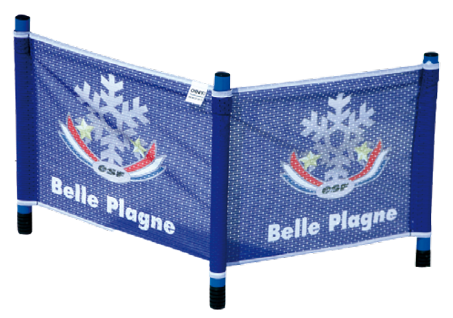 Banderole étoile double