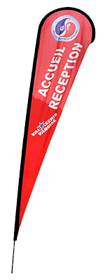 Drapeau goutte d'eau