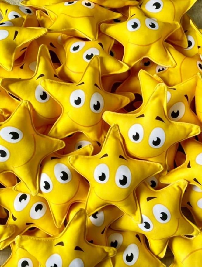 Peluche sublimé, impression numérique, Nos petites étoiles.