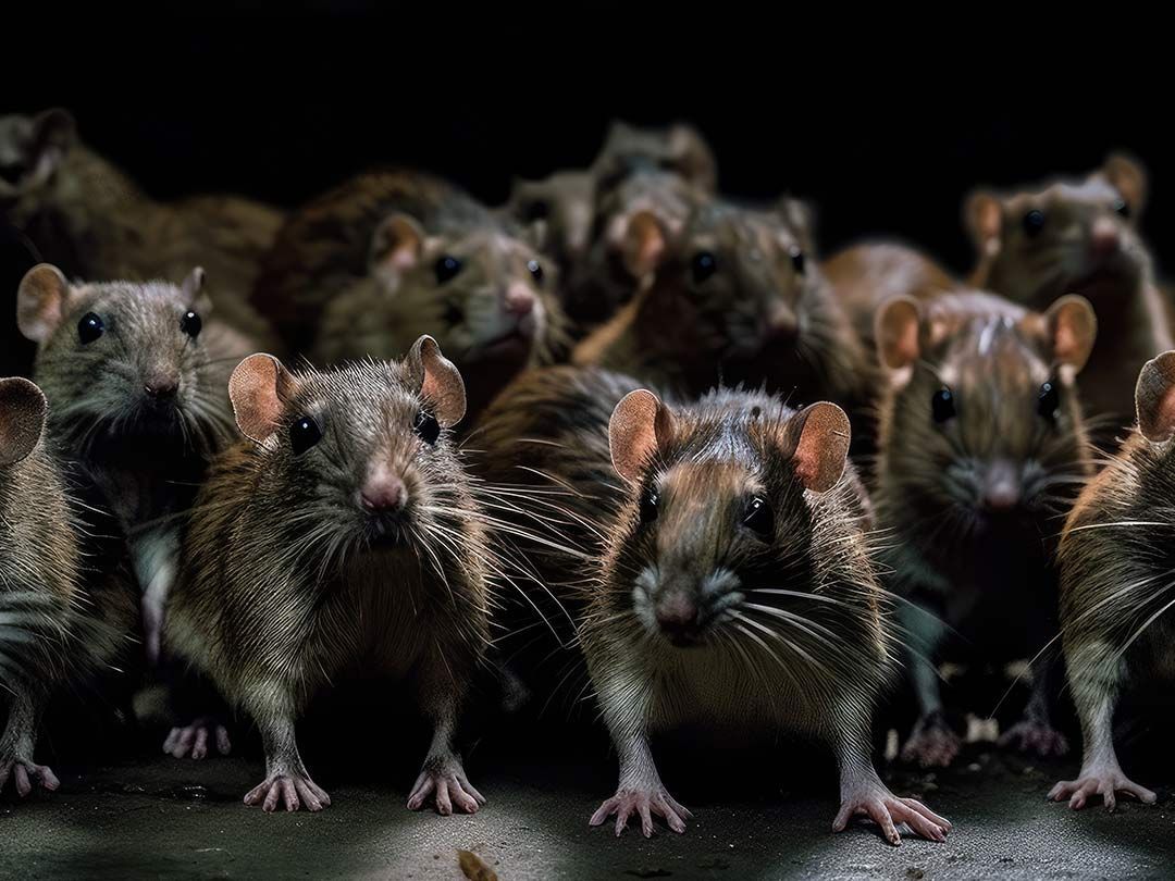 Nombreux rats générés par ails