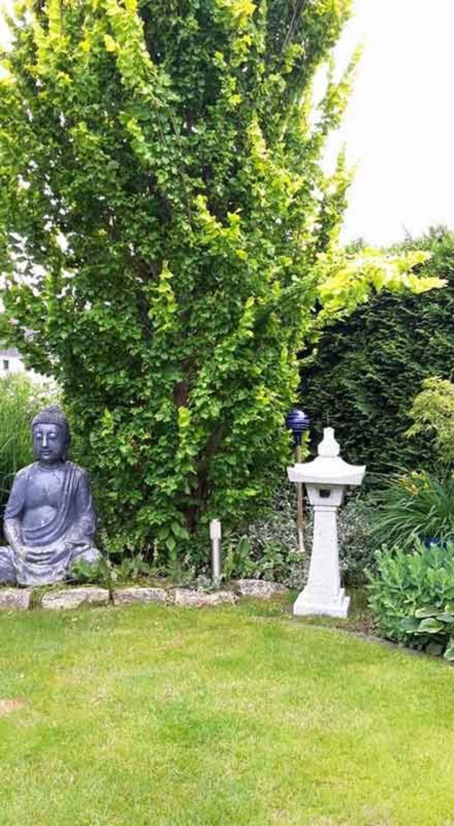 Gartenbereich von Christas Wellnessstudio