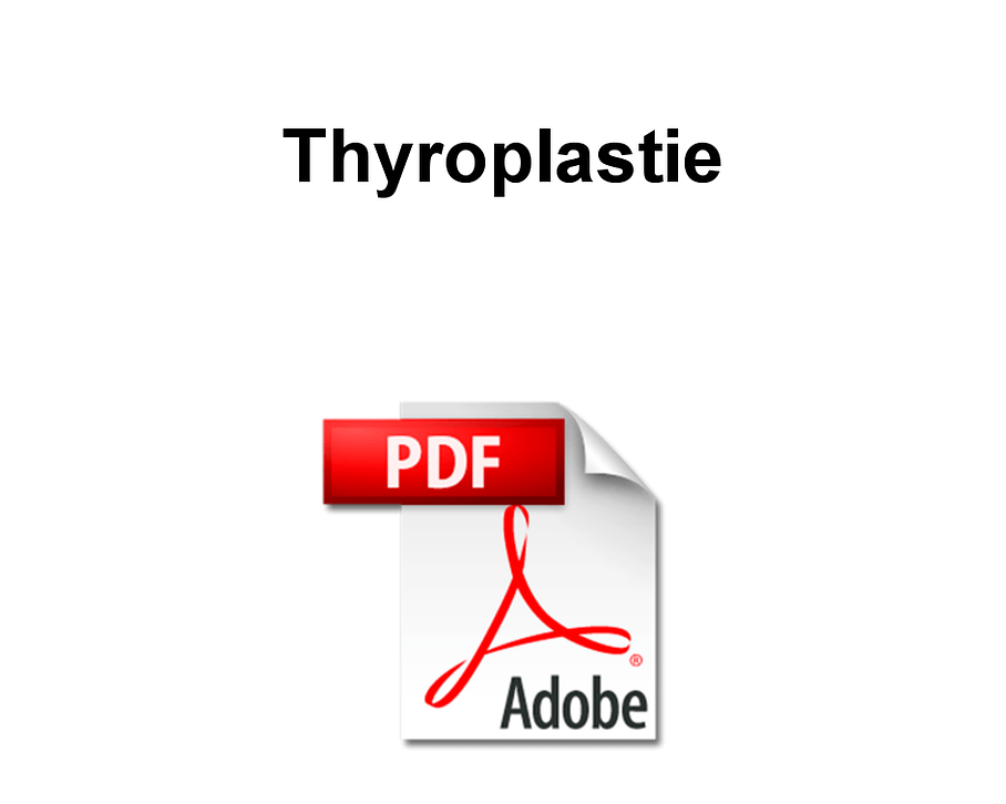 Thyroplastie
