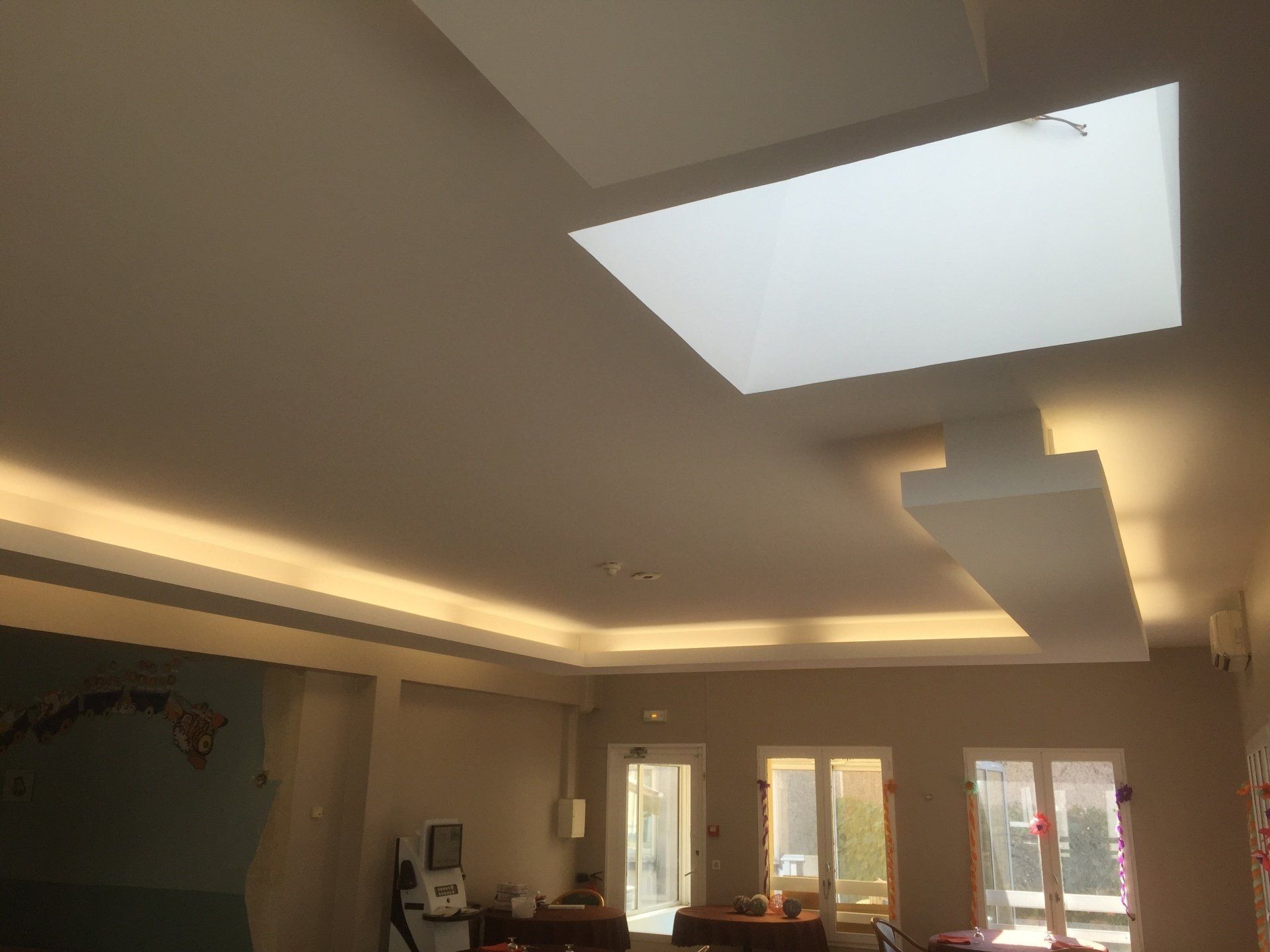 Pose de plafonds et faux plafonds