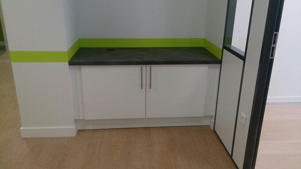 Installation d'une cuisine sur mesure