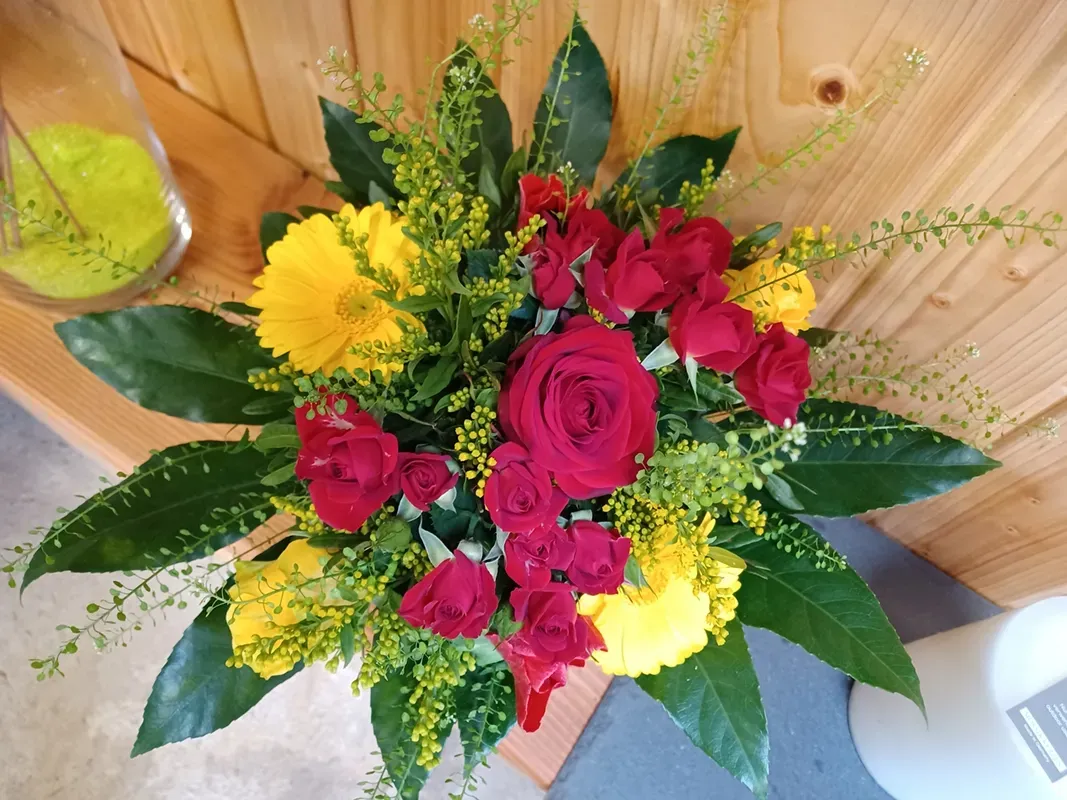 Bunter Blumenstrauß