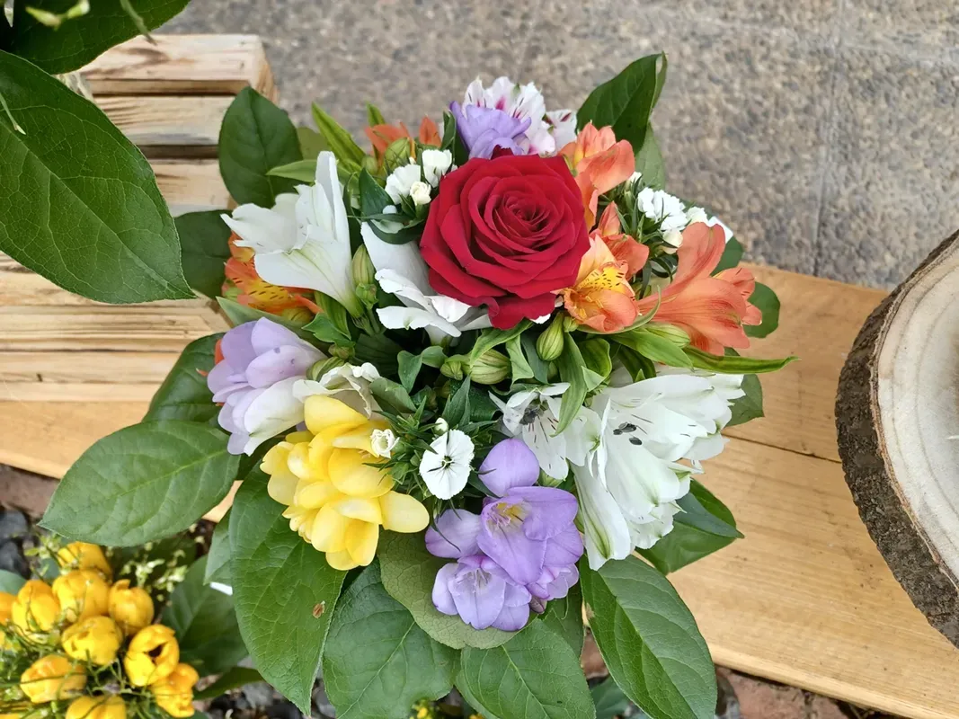 Bunter Blumenstrauß