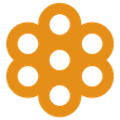 Logo Blume orange