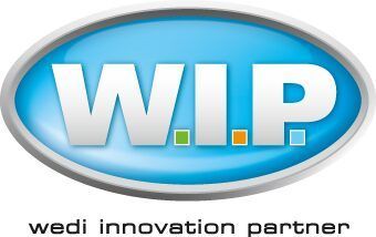 Das WIP-Logo ist ein wedi-Innovationspartner
