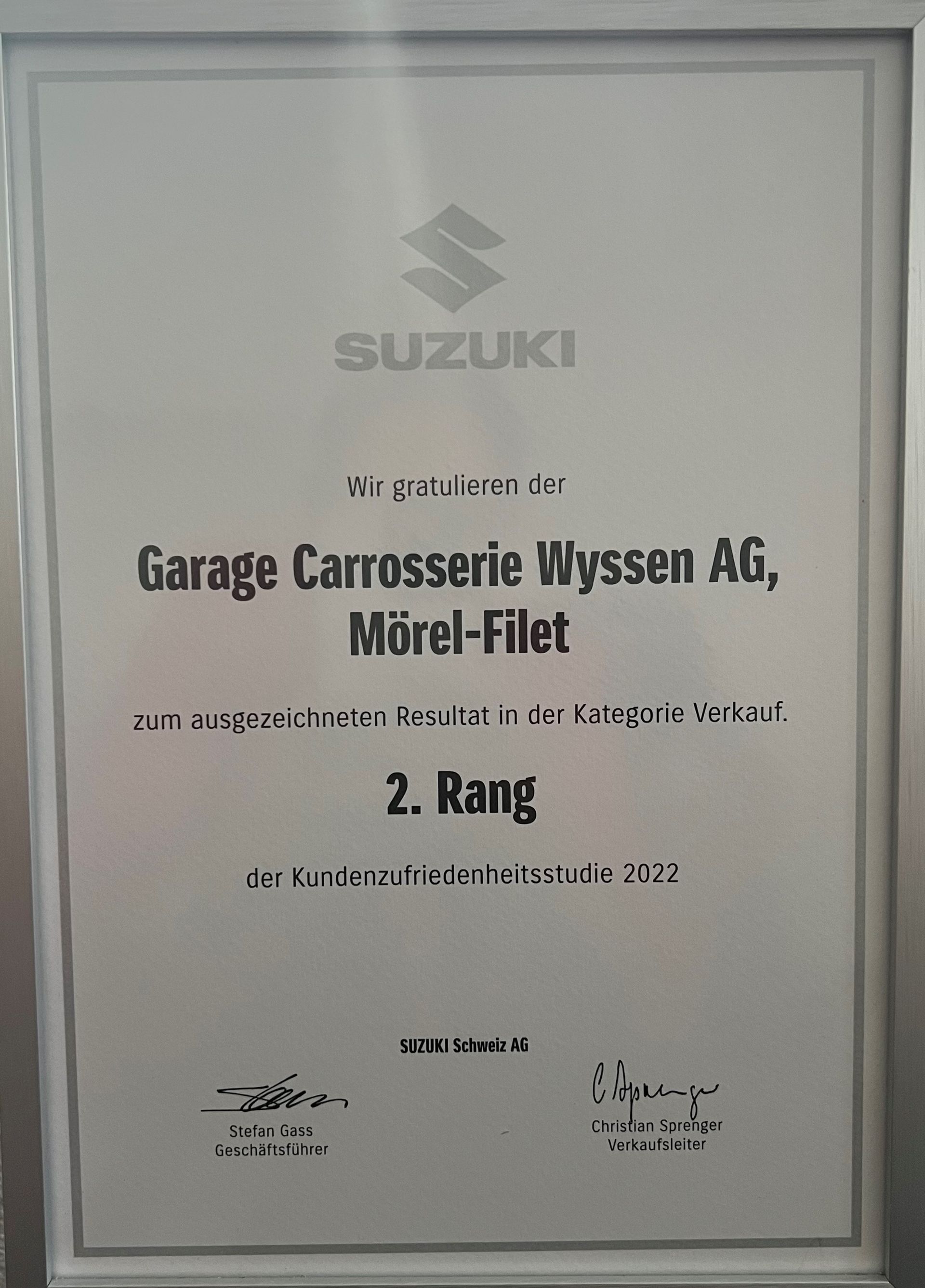 Team 3 - Garage Carosserie Wyssen AG - Mörel-Filet / Furka