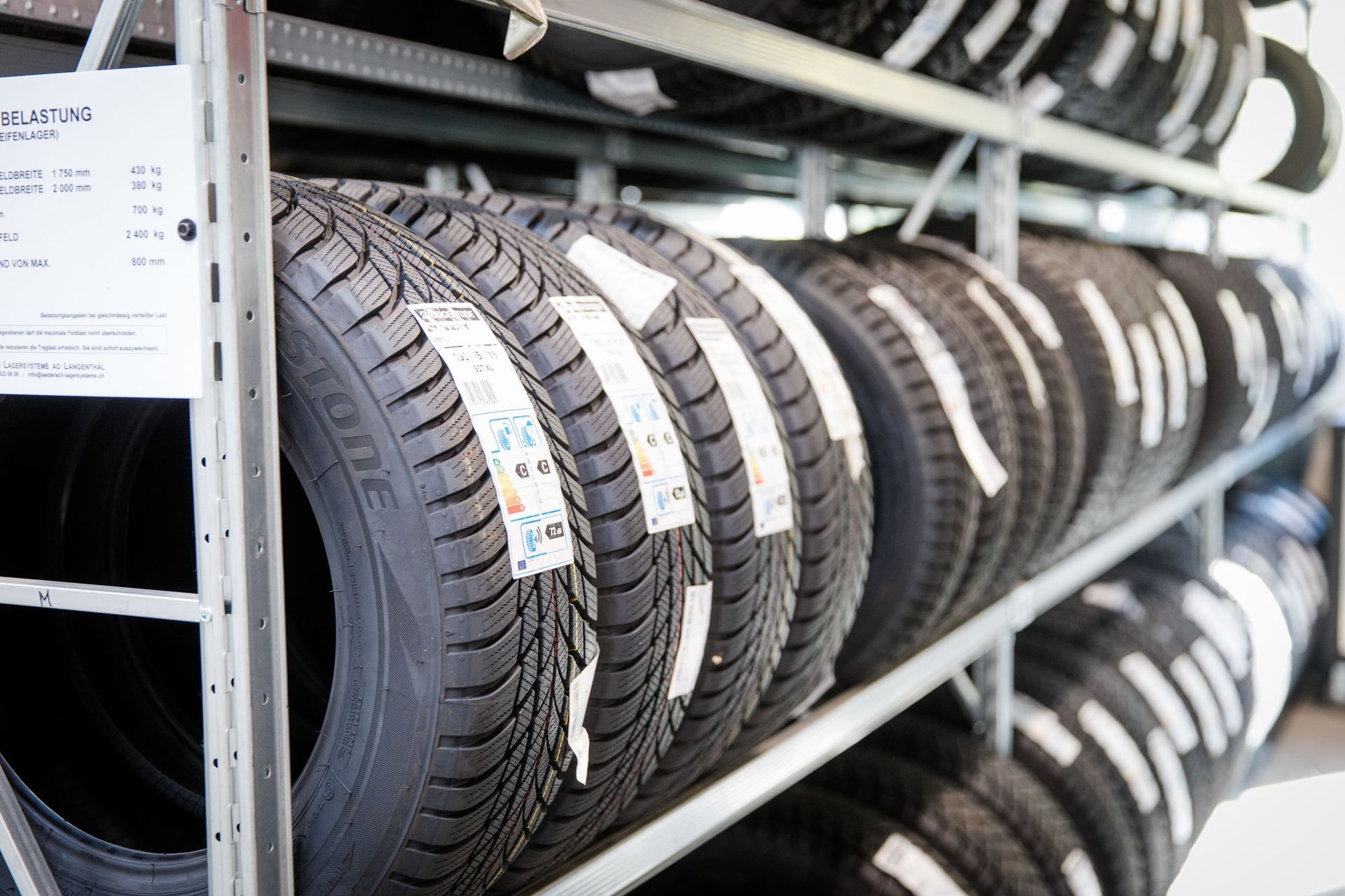 Winterreifen - Garage Carosserie Wyssen AG - Mörel-Filet / Furka