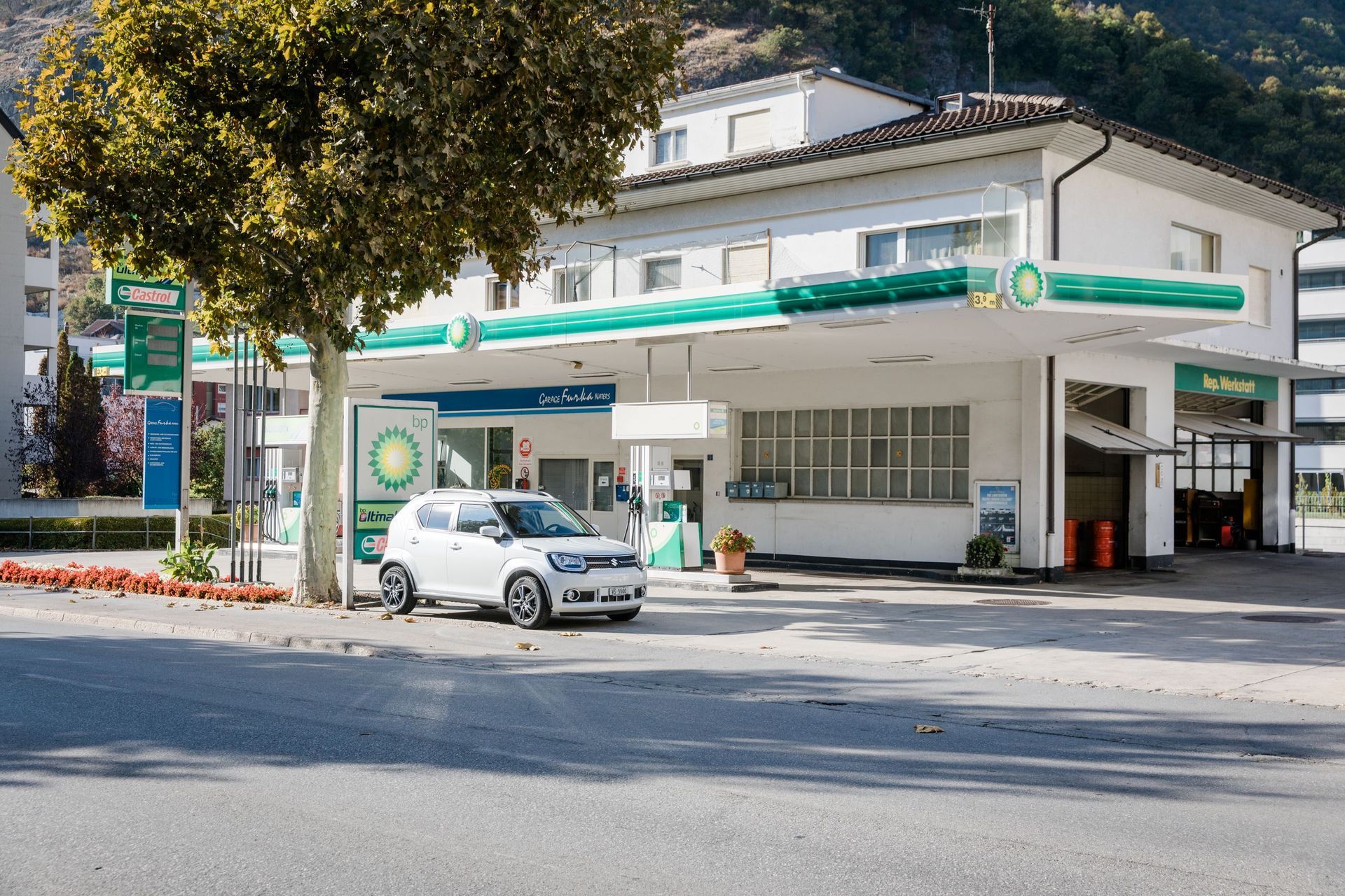 Tankstelle - Garage Carosserie Wyssen AG - Mörel-Filet / Furka