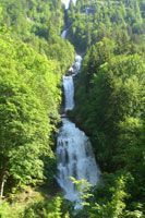 Wasserfall - Hotel-Restaurant Steinbock - Brienz, Thunersee