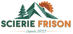 NOUVEAU LOGO SCIERIE FRISON DEPUIS 1955