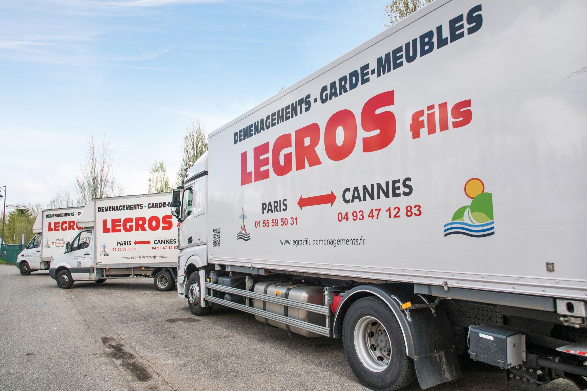 Camions de déménagement