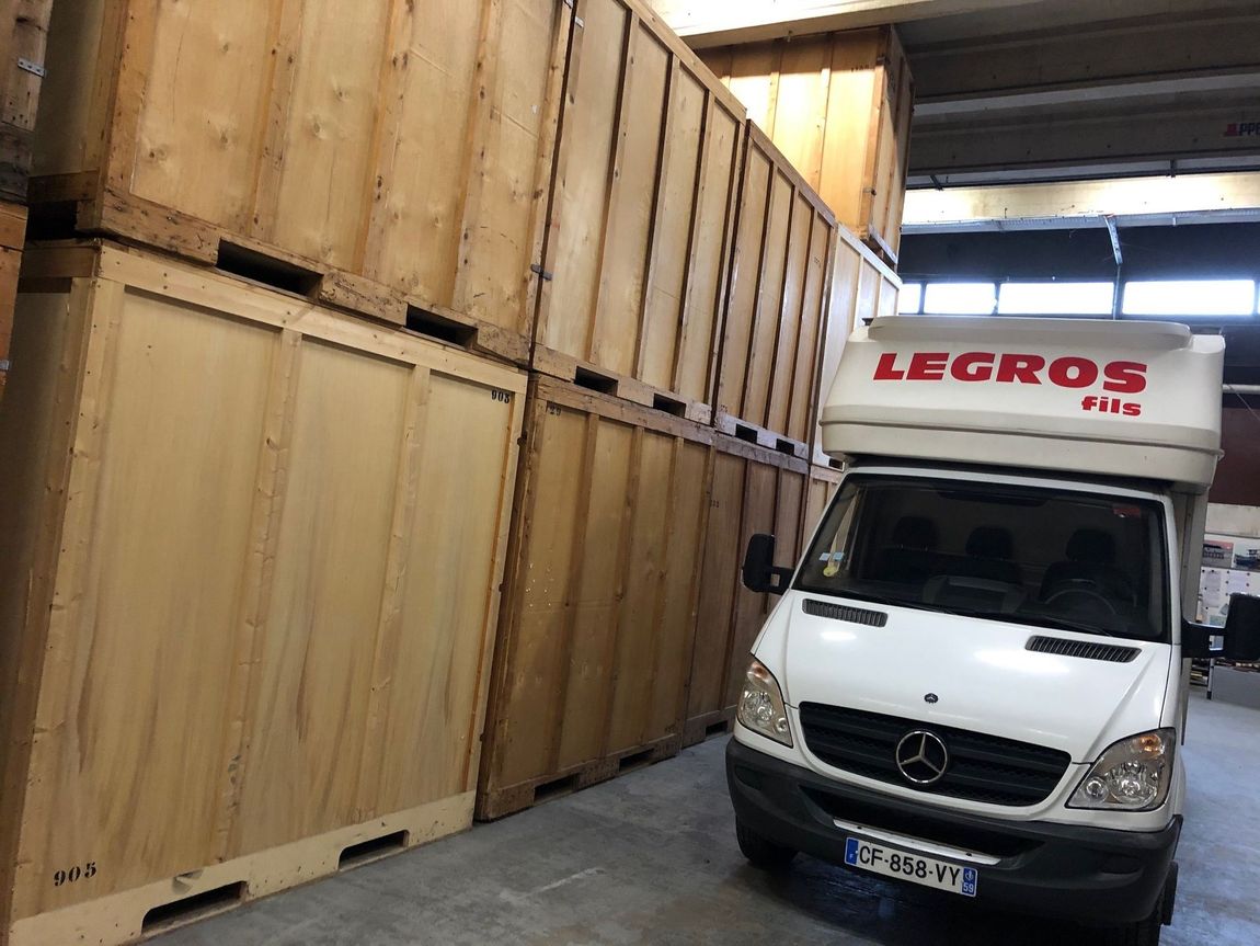 Camion de déménagement 