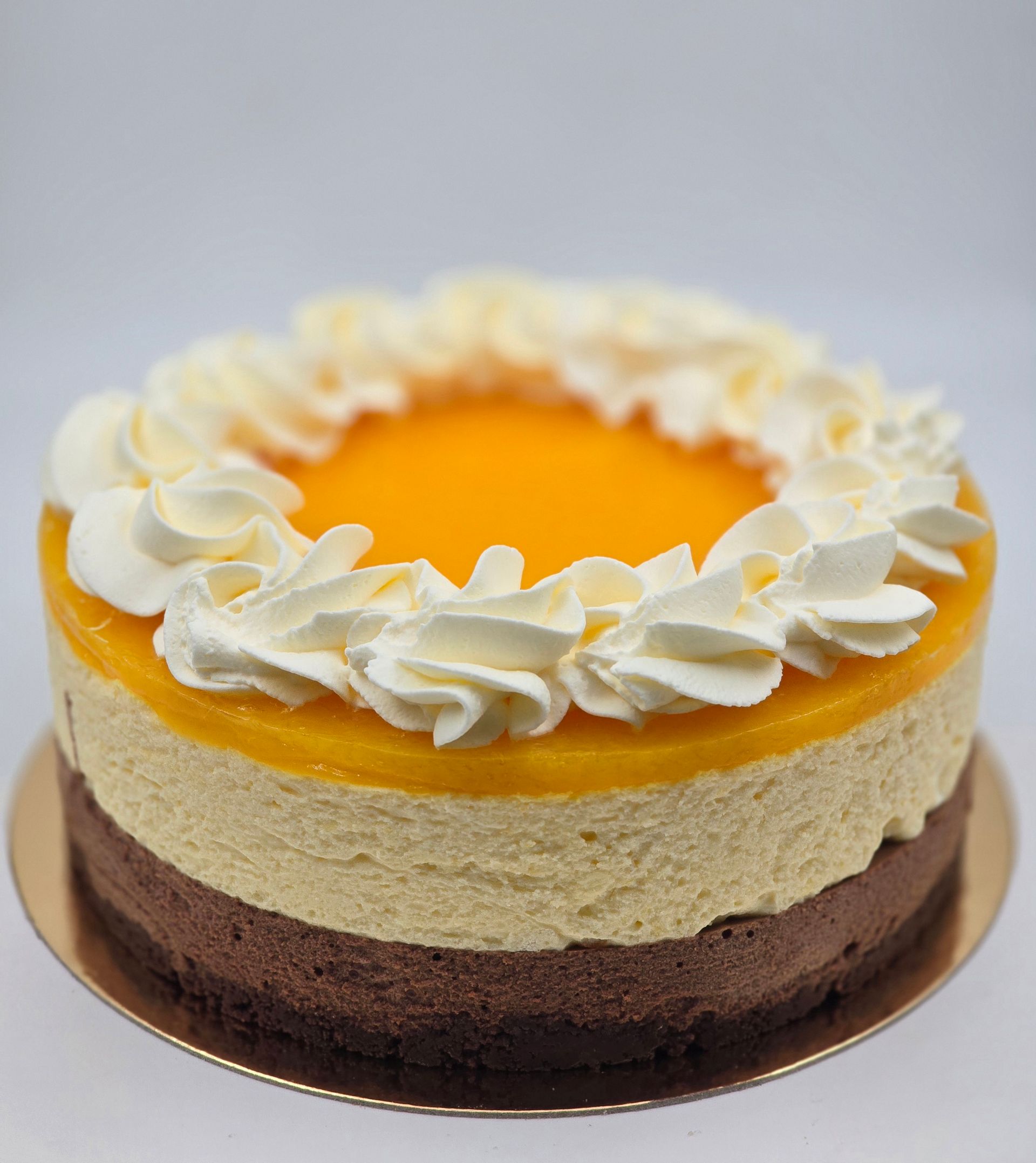 APPELSIINI-SUKLAA JUUSTOKAKKU (L) saatavana myös gluteenittomana