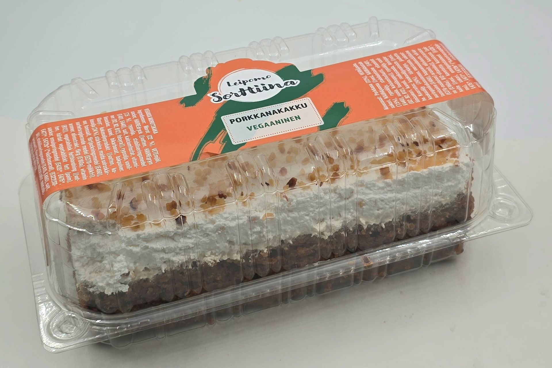 VEGAANINEN PORKKANAKAKKU (L, VE, K, M)