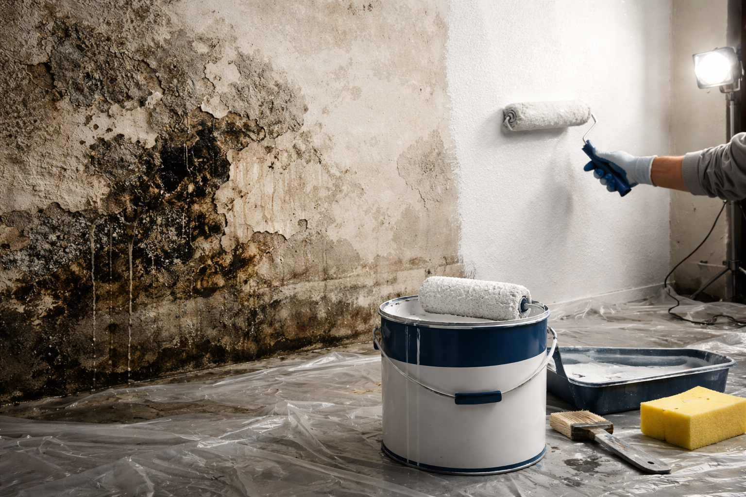 Une personne installe un câble à fibre optique dans une boîte.