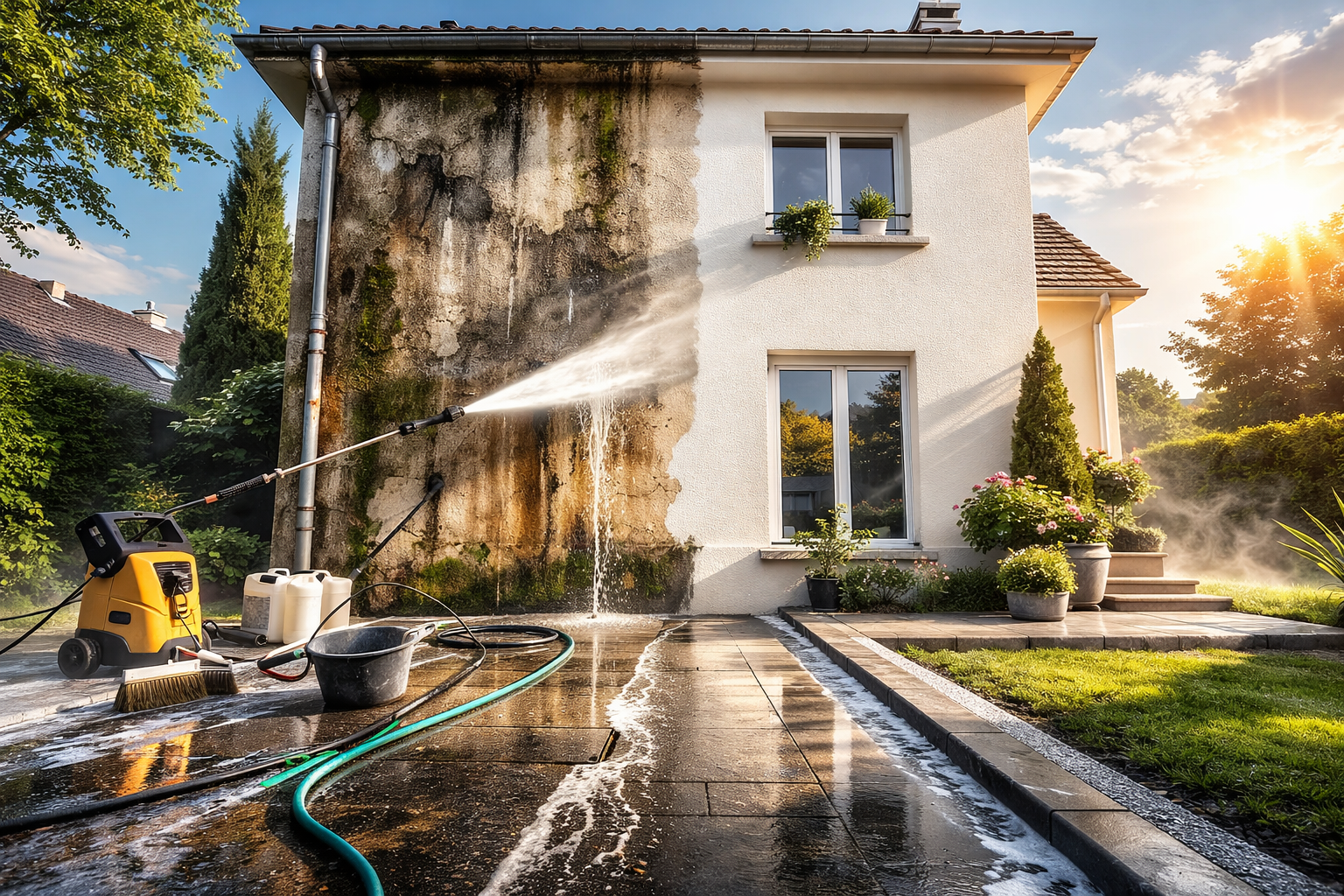 Une personne installe un câble à fibre optique dans une boîte.
