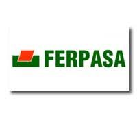 El logotipo de Ferpasa es verde y rojo sobre un fondo blanco.