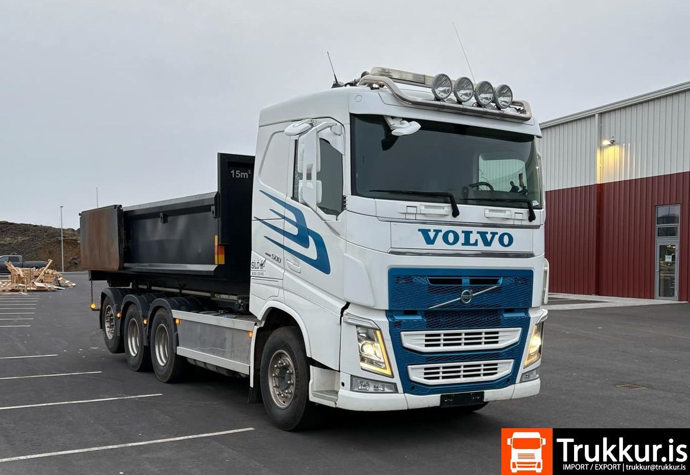 Til Sölu Volvo FH500 8x4 krókheysisbíll!