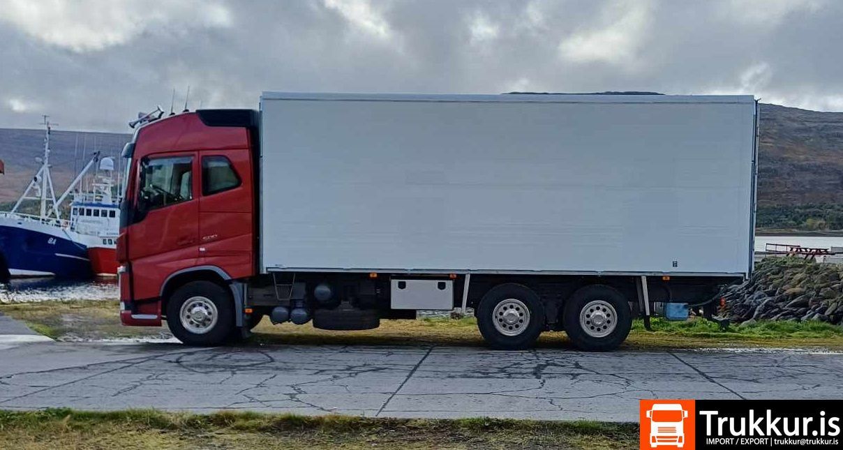 Til sölu Volvo FH500 árgerð 2015 6x4 með nýjum winglinerkassa