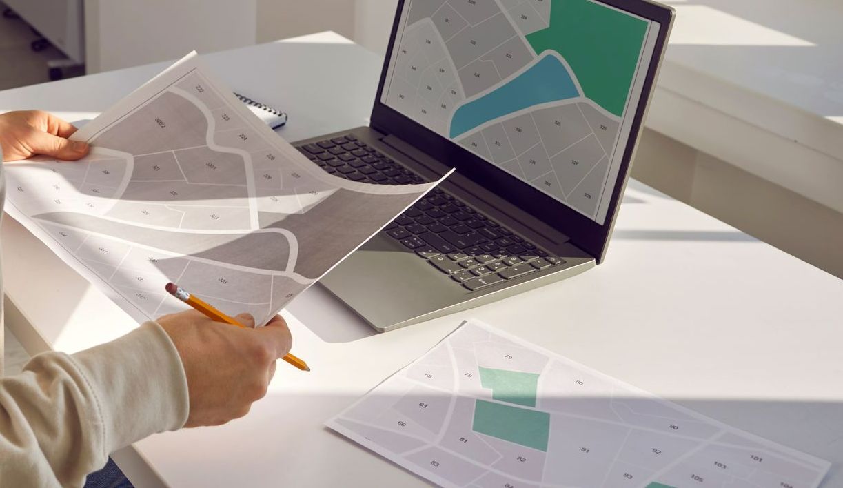 Consultation du cadastre en vue d'une construction