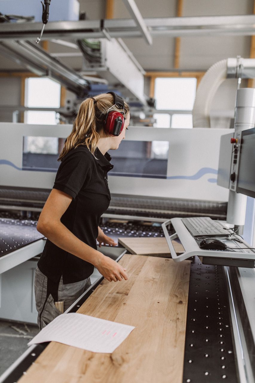 Produktion Schreinerei Häckl