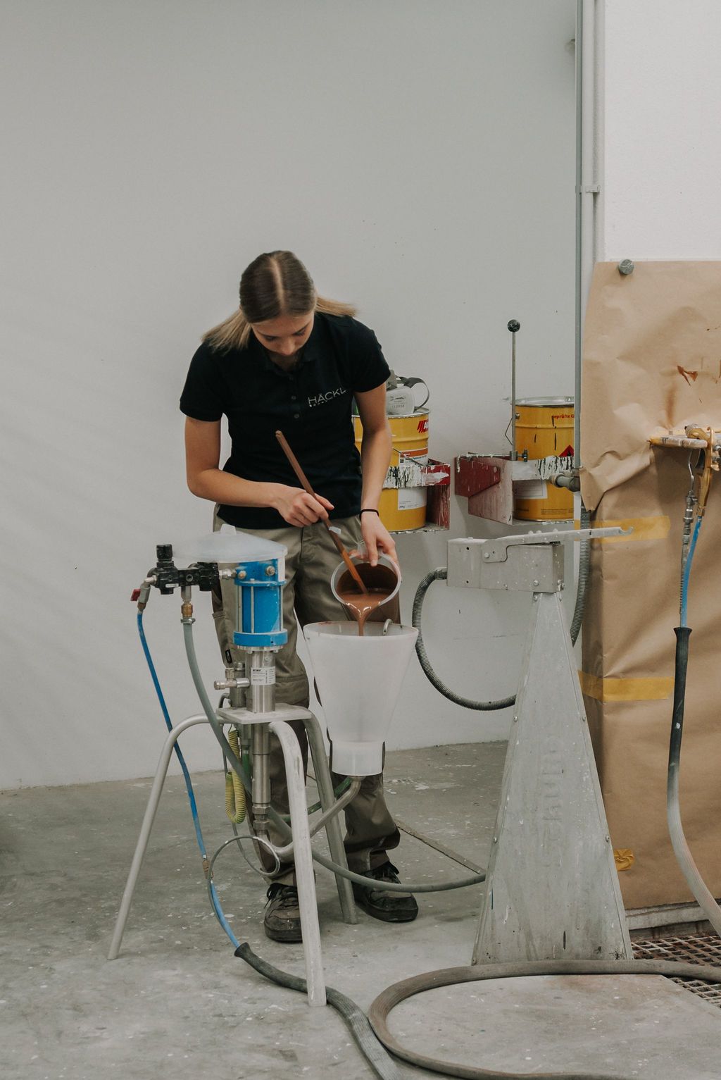 Winterzauber 2025 in der Produktionshalle von Häckl