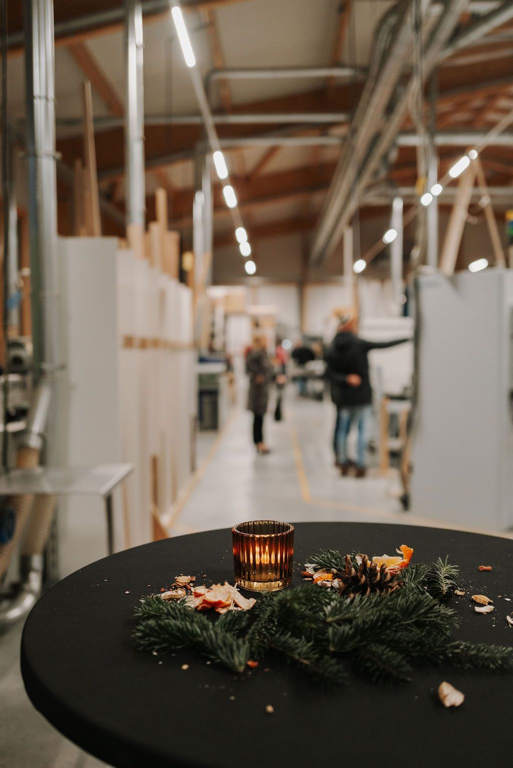 Winterzauber 2025 in der Produktionshalle von Häckl