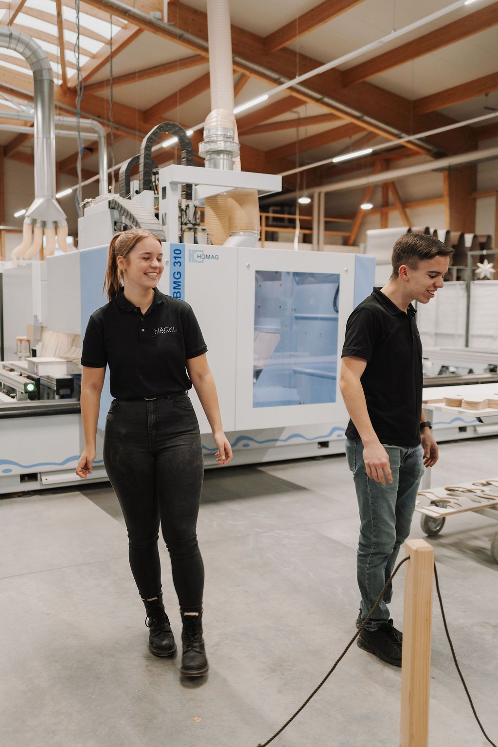 Winterzauber 2025 in der Produktionshalle von Häckl