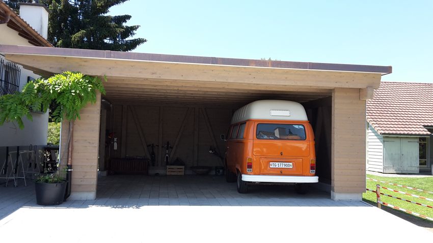 schreinerei - autounterstand - Holzbau Reiffer - Schlatt TG