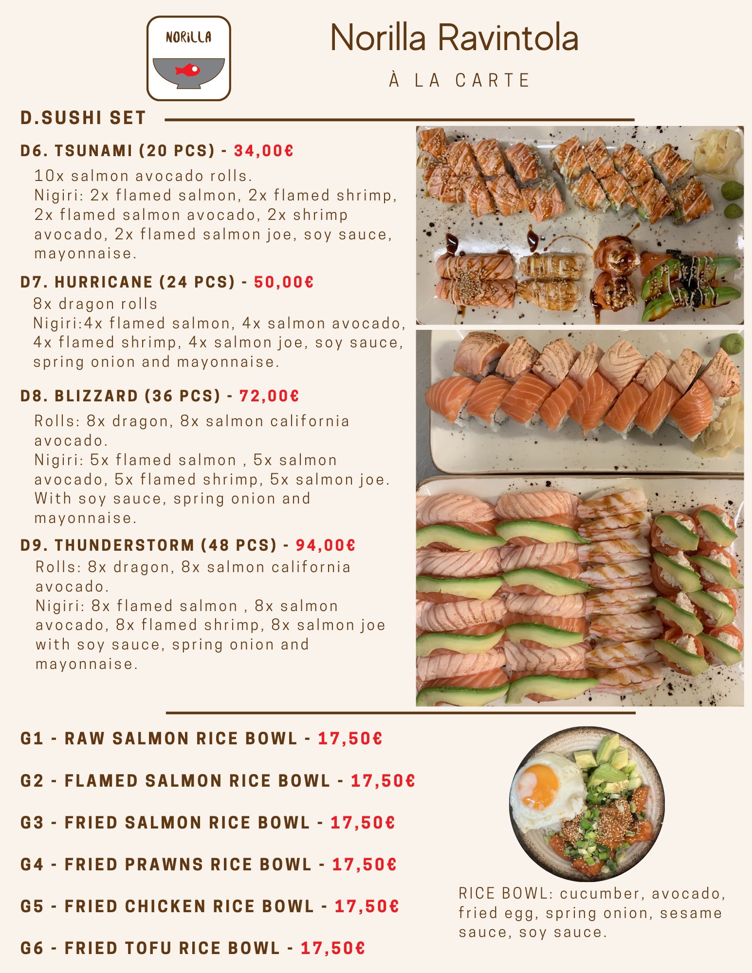 Sushi set 2