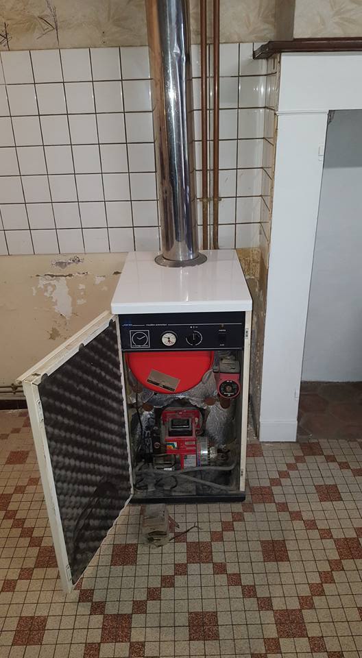 Réparation d'une chaudière