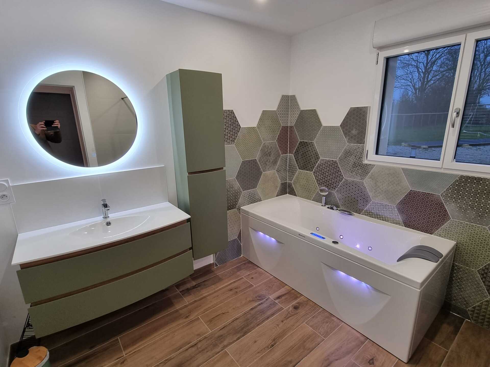 Salle de bains design et moderne