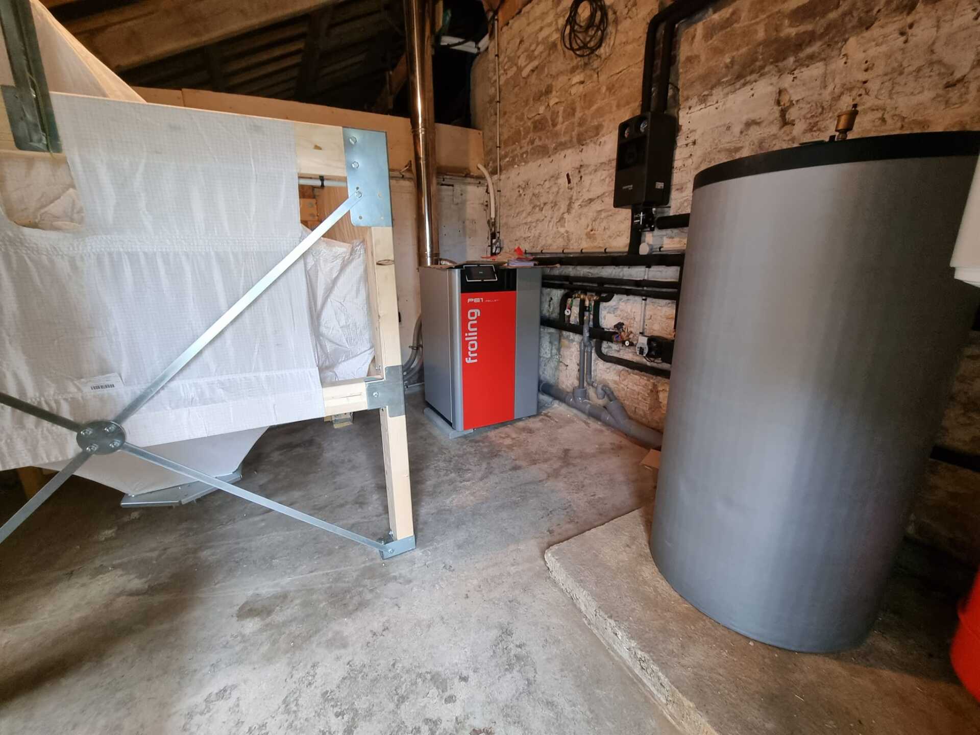 Installation de plomberie et système de chaudière