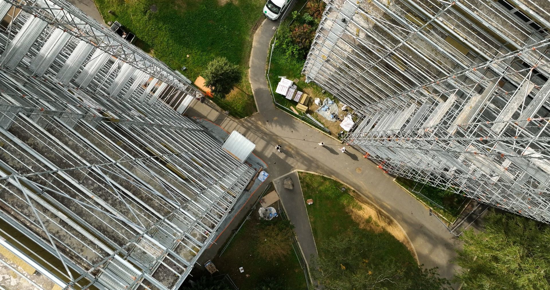 Échafaudage cadre en H