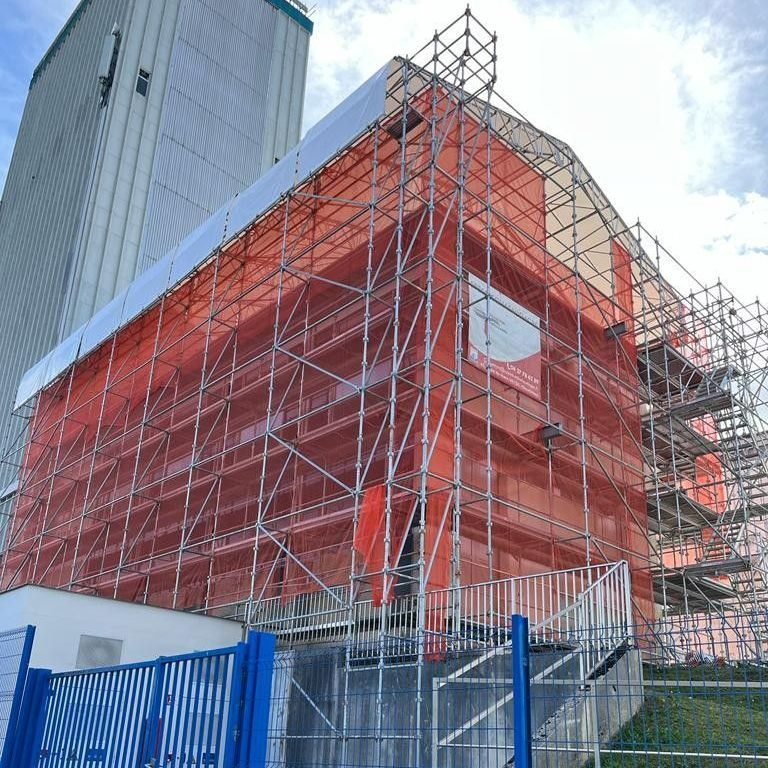 Filet de protection orange