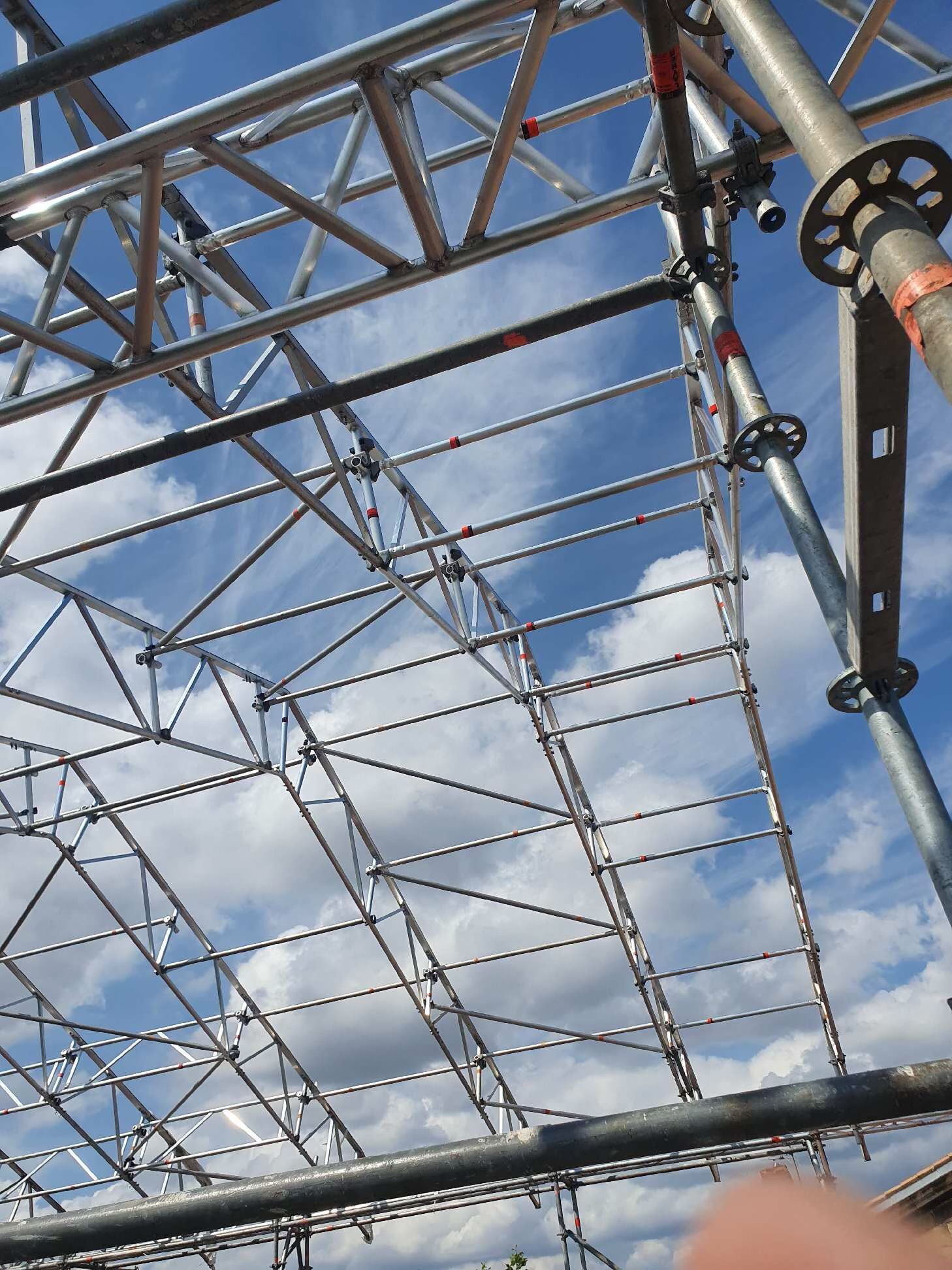 Structure d'échafaudage