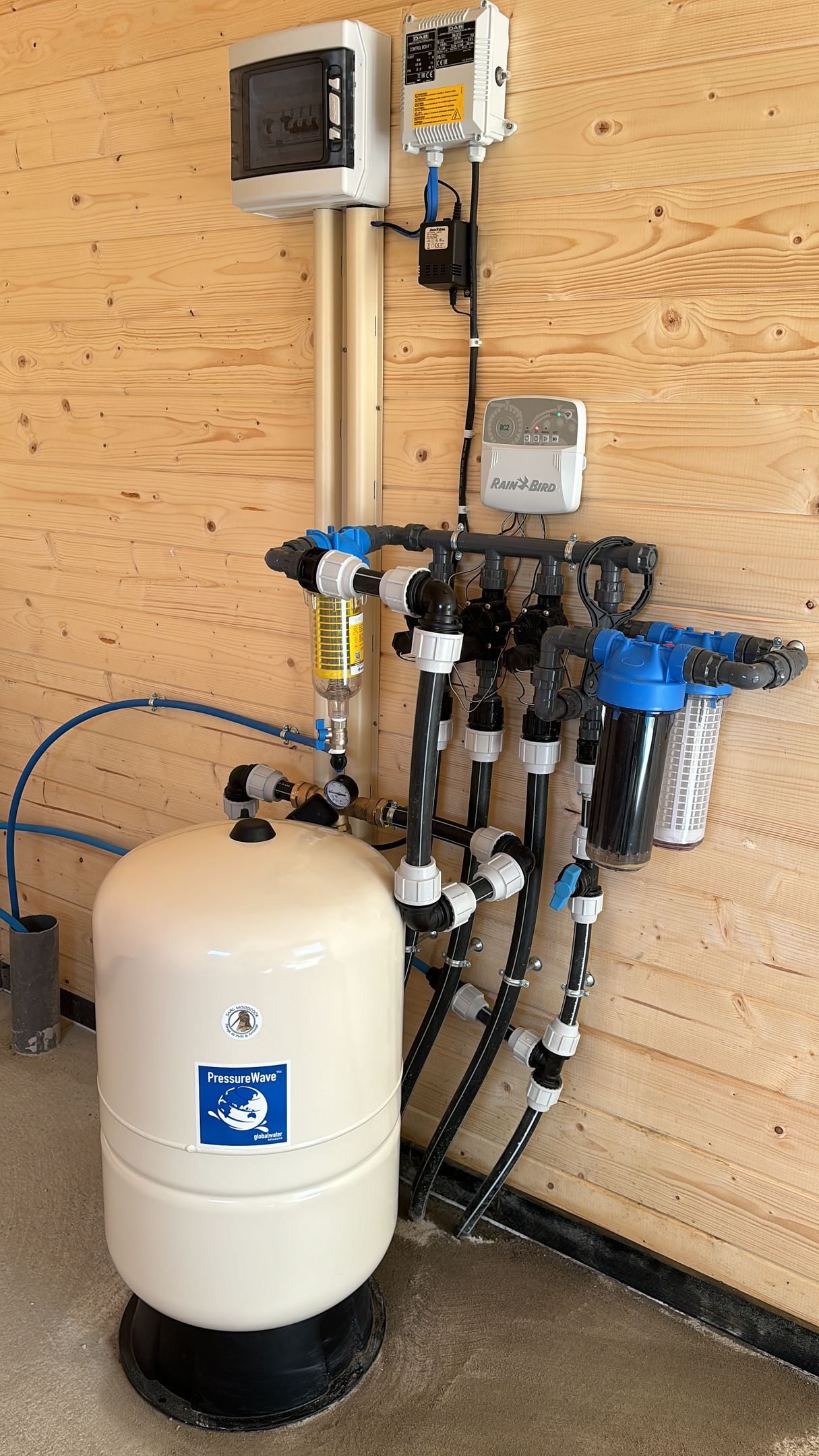 installation pompage