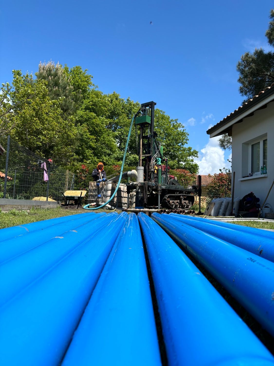 tuyaux technique forage